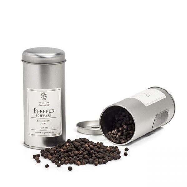 Pfeffer schwarz, ganz, Tellicherry extrabold Pfeffer schwarz, ganz, Tellicherry extrabold